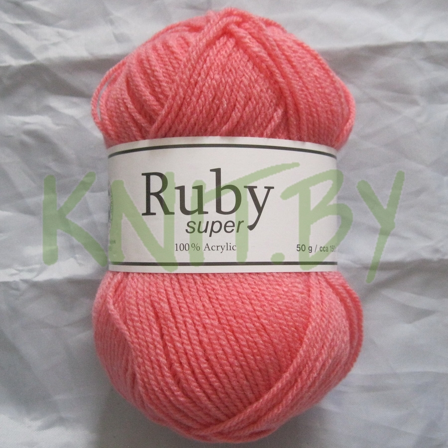 Пряжа Ruby коралловый