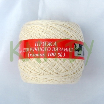 Пряжа Гронитекс Cotton №20/4 суровый