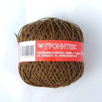 Пряжа Гронитекс Cotton №20/4 какао