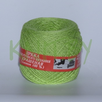 Пряжа Гронитекс Cotton №20/4 лайм