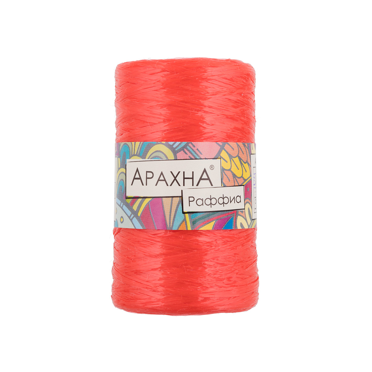 Пряжа Рафия Raffia Арахна алый