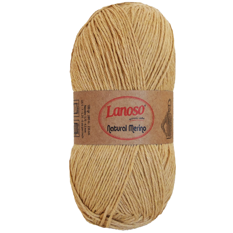 Пряжа Natural Merino беж